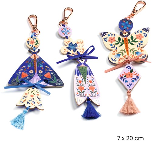 Djeco set de manualidades Butterflies - crea joyas creativas para niños