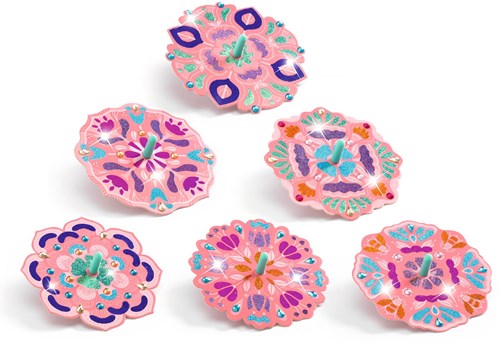Djeco DO IT YOURSELF - MOSAÏQUES & STICKERS Flower Power - FSC MIX