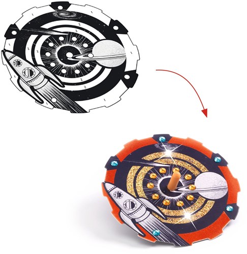 Djeco Hypno cosmos juguete - juego creativo y colorido-2