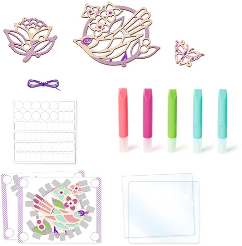 Djeco kit creativo hobby creativo Branche ensoleillée diversión para colorear-3