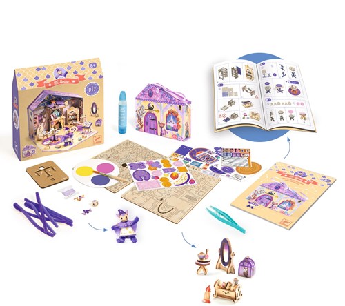 Djeco kit creativo casa Mi House - Astra para niños-3