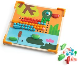 Djeco juguete mosaico Mini Animo - manualidades creativas para niños