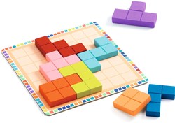 Djeco juego de lógica Polyssimo - puzzle educativo de madera