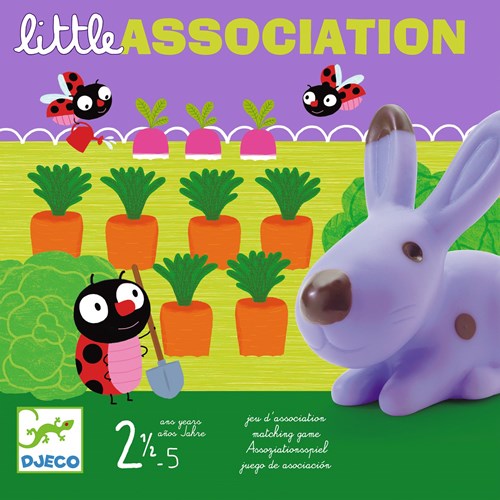 Djeco juego infantil Little association - juego educativo de asociación para niños pequeños-3