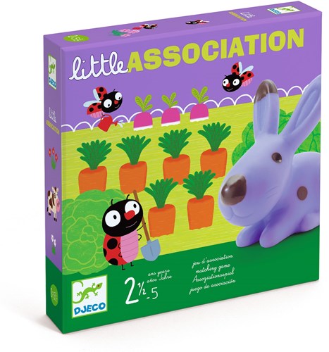 Djeco juego infantil Little association - juego educativo de asociación para niños pequeños-2
