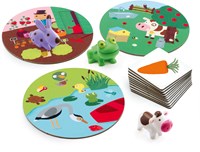 Djeco juego infantil Little association - juego educativo de asociación para niños pequeños