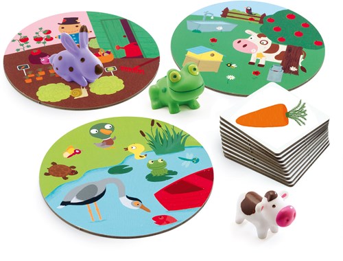 Djeco juego infantil Little association - juego educativo de asociación para niños pequeños
