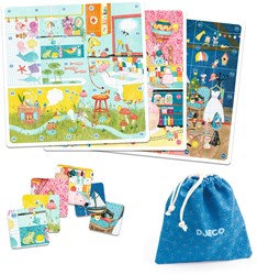 Djeco cool school Katudi Home - juego de lenguaje para niños FSC MIX