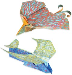 Djeco set de origami pájaros FSC MIX juguete creativo