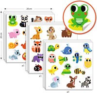 Djeco pegatinas animales bebé - FSC MIX - pegatinas grandes para niños pequeños