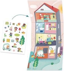 Djeco caja multi-actividad Animal Houses - set creativo animales FSC