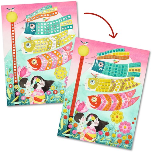 Djeco juego educativo de madera Kyoto - juguete para niños-3