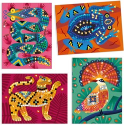 Djeco set de mosaico jungla - Deep In The Jungle juguete creativo