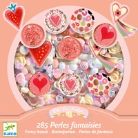 Djeco cuentas & joyas Hearts - set creativo de abalorios para niños-3
