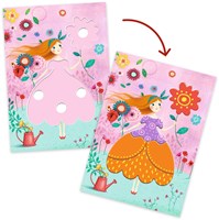 Djeco set creativo vestidos de Marie - juguete mágico para colorear-2
