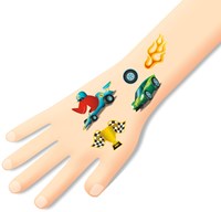 Djeco juguete de tatuajes Bolides - tatuajes temporales para niños-2