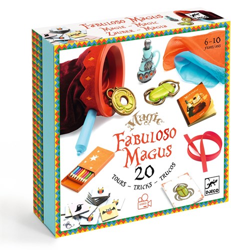 Djeco caja de magia Fabuloso Magus - trucos mágicos para niños-3