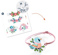 Djeco kit creativo plástico mágico cervatillo y pájaro FSC MIX juguete creativo-2