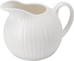 Excellent Houseware jarra de leche porcelana blanca new bone set de 6 piezas