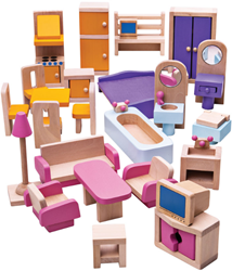 Bigjigs Toys Dolls Furniture Set