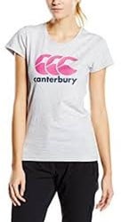 CANTERBURY CCC LOGO TEE - 8 -XS  LIGHT GREY MARL