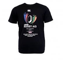 CANTERBURY RUGBY AID TEE - dames 10 S - BLACK