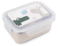 Metal lunch box Lalee/Croco Sand