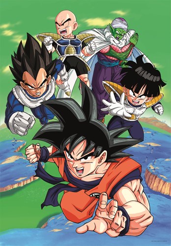Clementoni puzzle 1000 piezas Dragon Ball Z Compact Box anime
