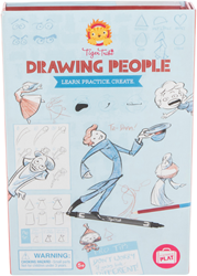Tiger Tribe libro de dibujo personas para dibujar - set creativo para niños
