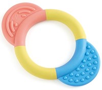 Hape anillo de dentición bebé - anillo de arroz, seguro y colorido-2