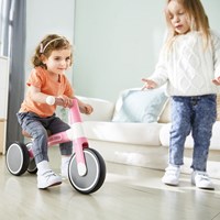 Hape bicicleta de equilibrio para niños rosa - triciclo 3 ruedas