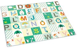 Hape alfombra de juego alfabeto plegable - tapete educativo y colorido