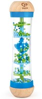 Hape palo de lluvia con cuentas - azul juguete musical sensorial-2
