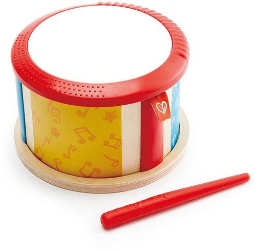 Hape Tambor de doble cara juguete musical para niños-2