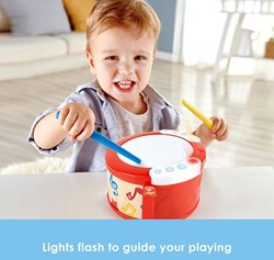 Hape Drum con luces - juguete musical interactivo para niños