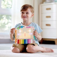 Hape Pixel Piano juguete musical interactivo para niños - teclado colorido