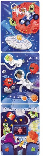 Hape puzzle espacial Space Adventure - juguete educativo para niños-2