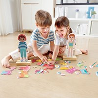 Hape puzzle magnético juego de disfraces - Juguete Dress-Up