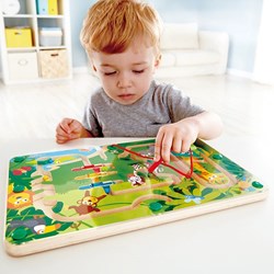 Hape laberinto magnético jungla juguete motricidad