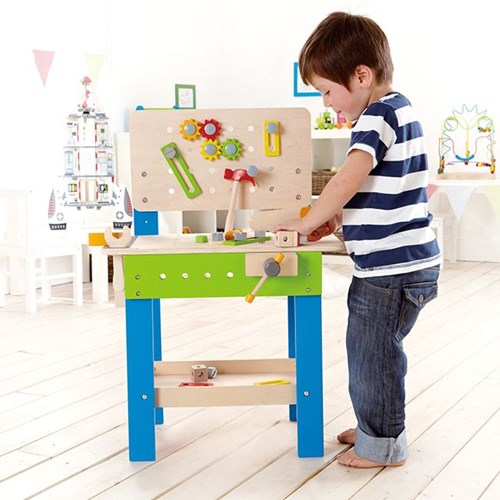 Hape banco de trabajo infantil juguete de madera - Master Workbench