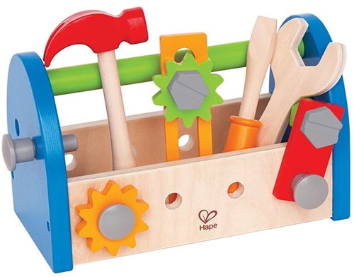 Hape caja de herramientas de madera juguete para niños - Set Fix-It-2