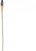 ProGarden antorcha de jardín bambú 120cm iluminación ambiente