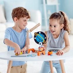 Hape juguete magnético laboratorio científico set de experimentos niños