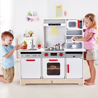 Hape Cocina de madera todo en uno - Juguete cocina para niños