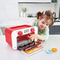 Hape horno de juguete con cambio de color - cocina mágica infantil