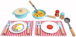 Hape set de cocina de juguete de madera para niños a partir de 2 años