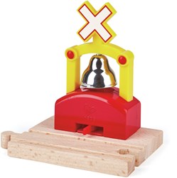 Hape campana automática de tren accesorio de juguete de madera