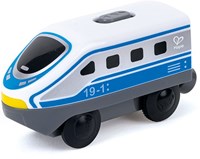 Hape tren de juguete Battery Powered Intercity Loco Blue - azul