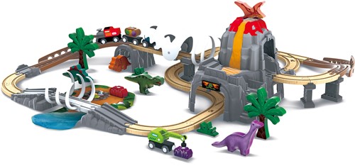 Dino Railway Adventure Set