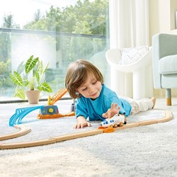 Hape juguete nave espacial - Nave espacial Dual-Mode con luces y sonidos